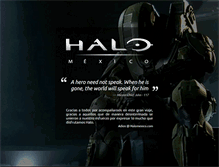 Tablet Screenshot of halomexico.com